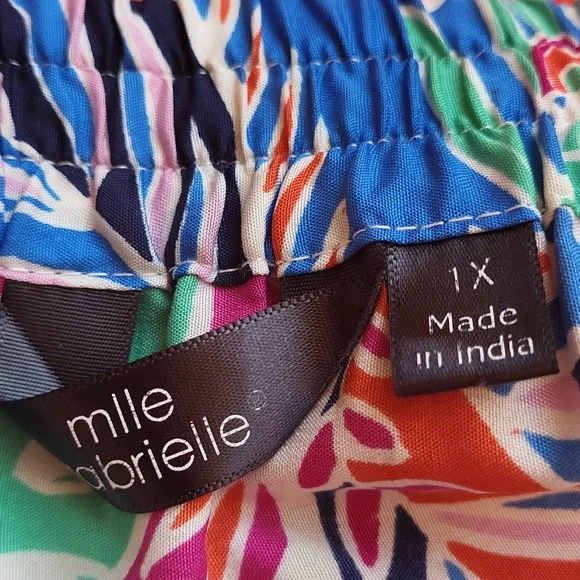 Bright Colorful Floral Maxi Skirt - Picture 2 of 9